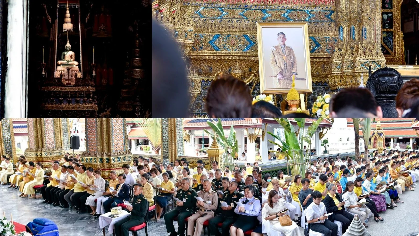 คณะสงฆ์ กทม. ร่วมเจริญพระพุทธมนต์ ถวายพระพรชัยมงคลแด่ พระบาทสมเด็จพระเจ้าอยู่หัว